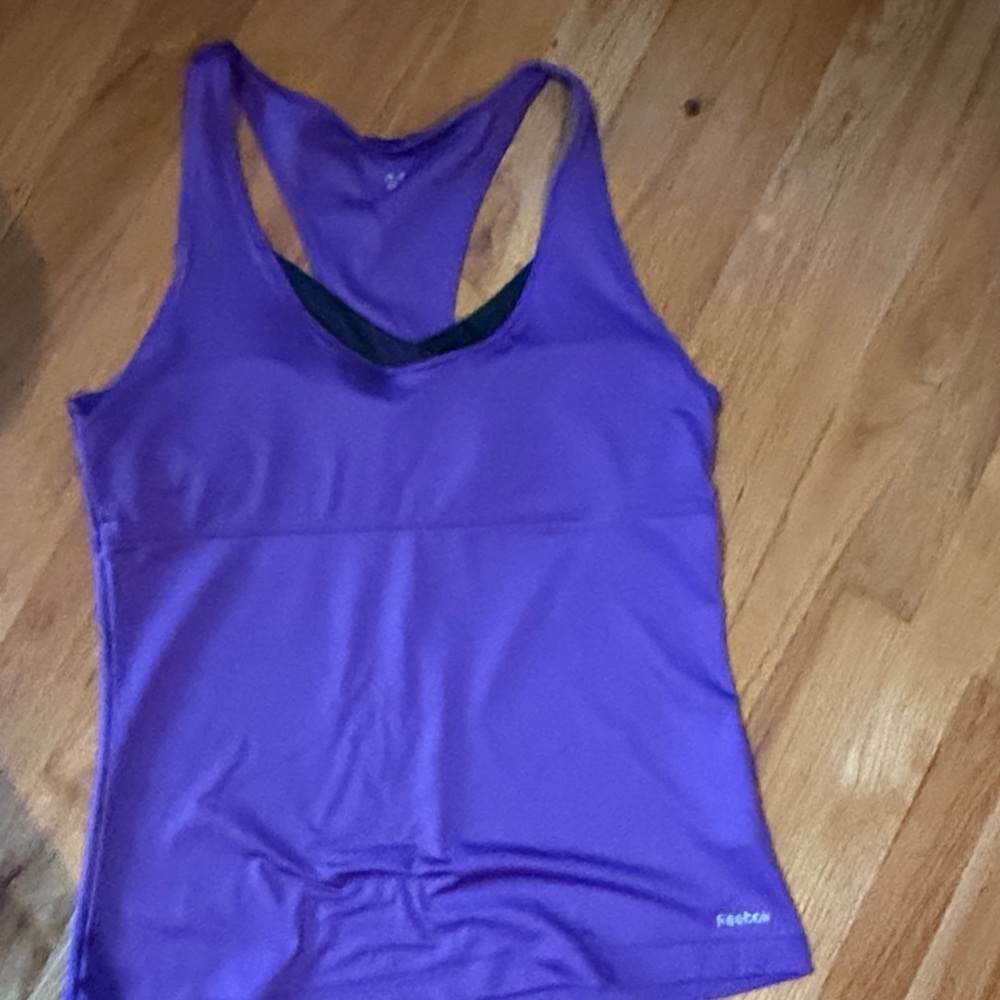 Reebok Women's Vibrant Purple Tank Top